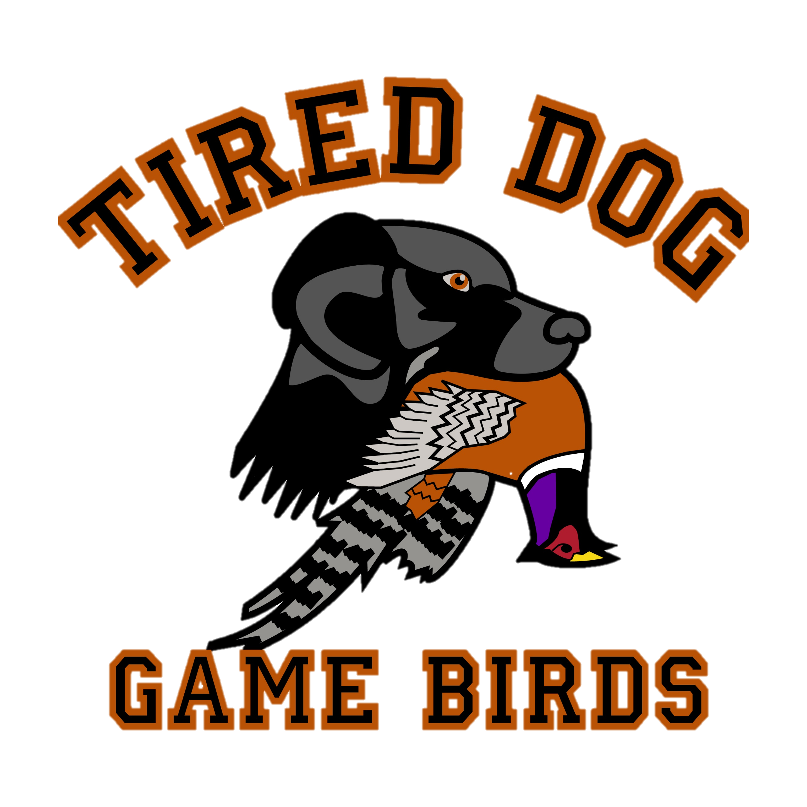 Tired Dog Game Birds - Pheasant Hunting and Dog Training